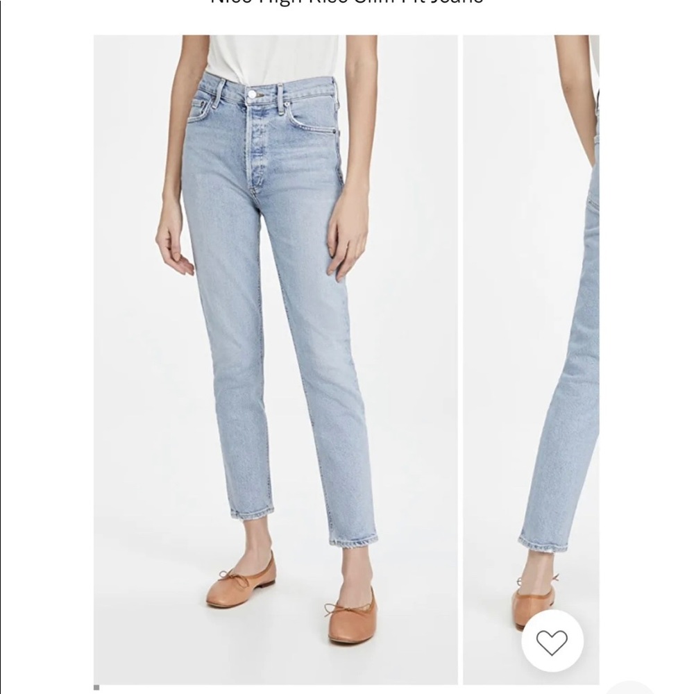 Agolde Nico Light Denim Jeans Sz. 27